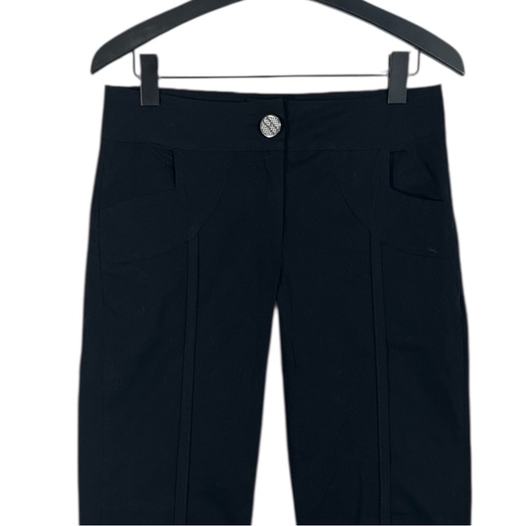 Save The Queen Black Pants with Scrunch ankle Detail Womens Size Small - Picture 7 of 9